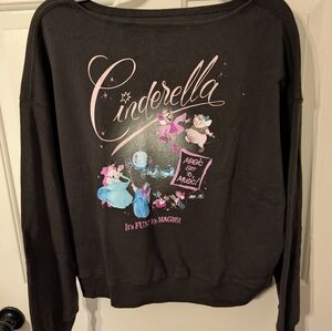 Disney x Target Cinderella Black Sweatshirt. Small